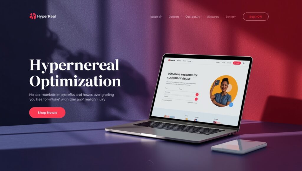 Darstellung einer Unternehmenswebsite mit klarer Struktur und Kontaktformular zur Gewinnung neuer Kundenanfragen.